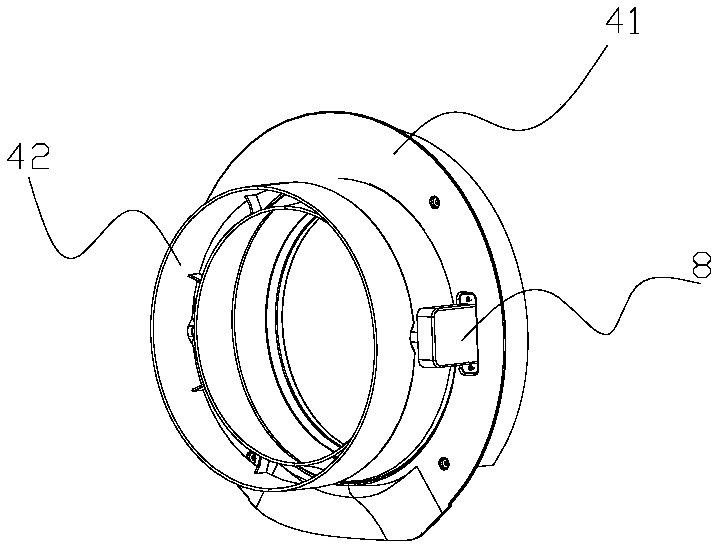 Air feeding system and air conditioner