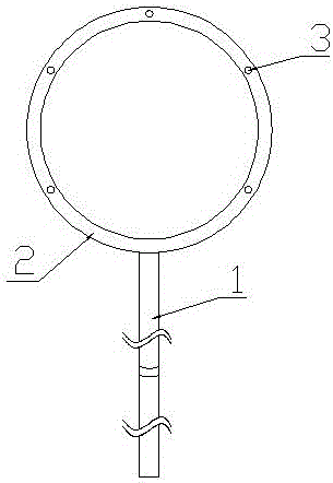 Branch puller for fruit trees and use method thereof