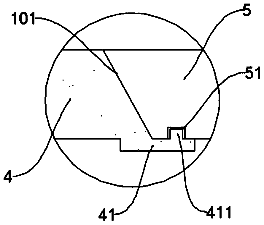 An all-round anti-loosening bearing storage box and bearing carrying device