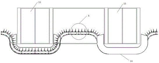 Speed change circulation book borrowing/returning belt system suitable for metro platform