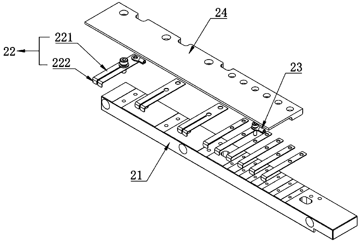 Reed type vacuum contact mechanism