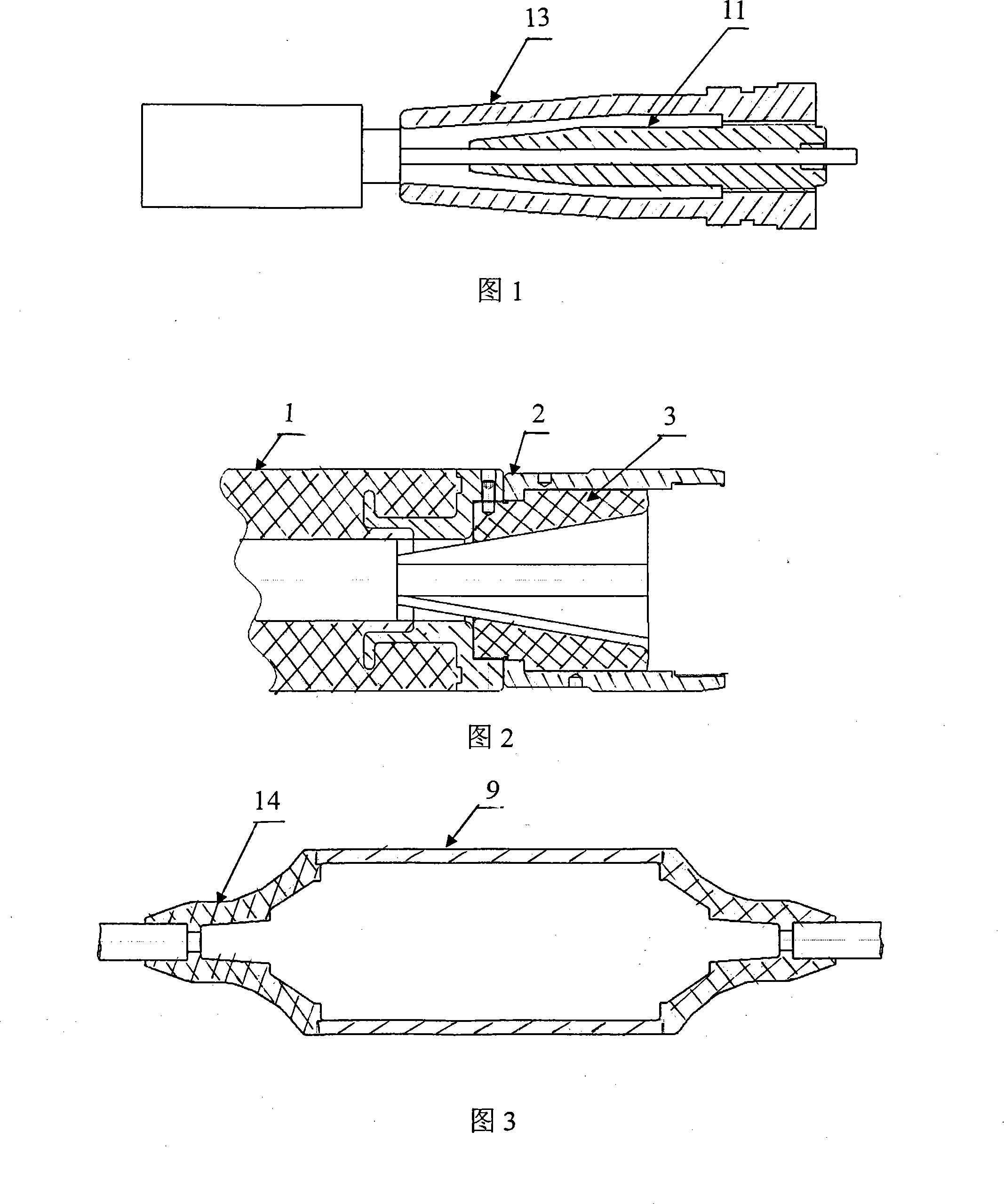 Deep sea optical cable coupling box and connecting process thereof