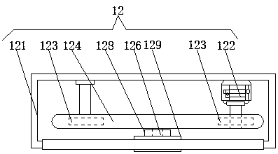 A grid garbage removal device for sewage treatment