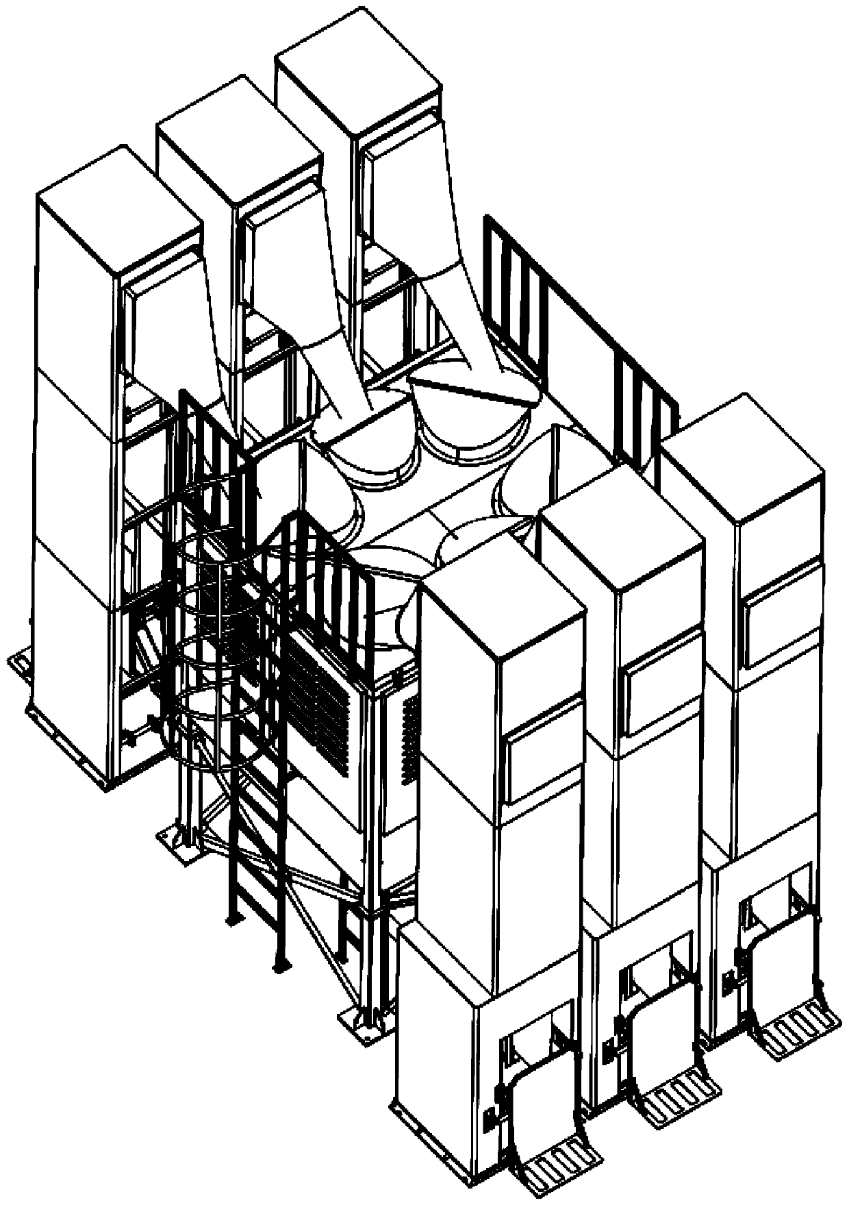 Fertilizer preparation equipment provided with novel feeding mechanism