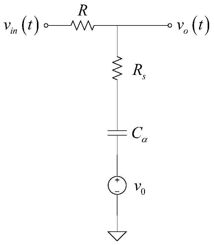 Measuring method of impedance parameters of supercapacitor fractional order model