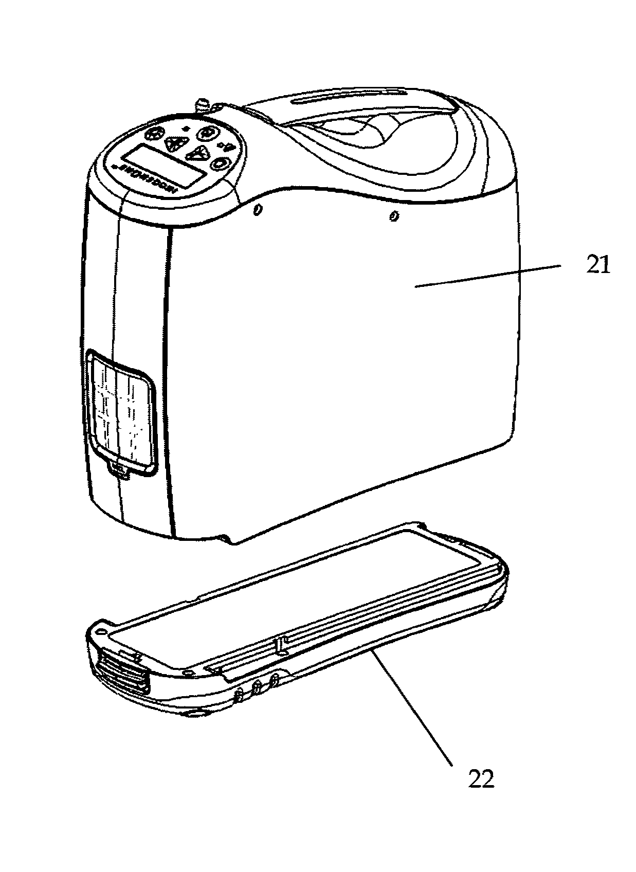 Advanced portable oxygen concentrator