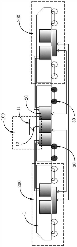 Method for controlling hybrid power source of railway construction machinery