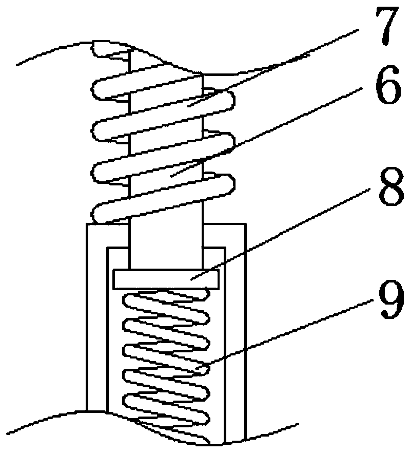 Damping base for intelligent equipment