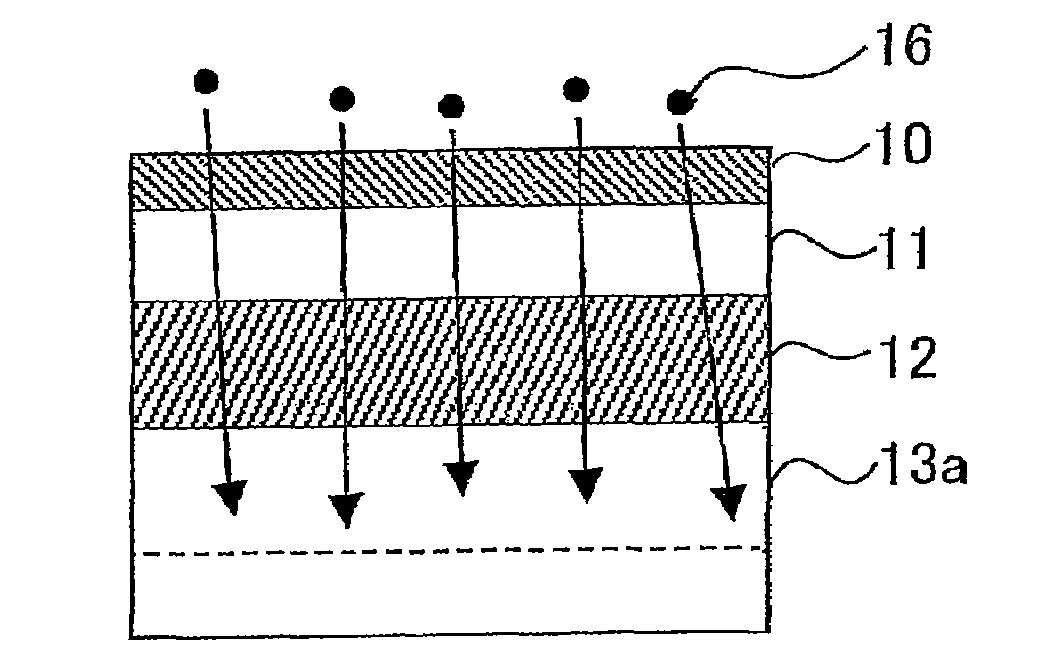 Method for reducing crystal defect of simox wafer and simox wafer