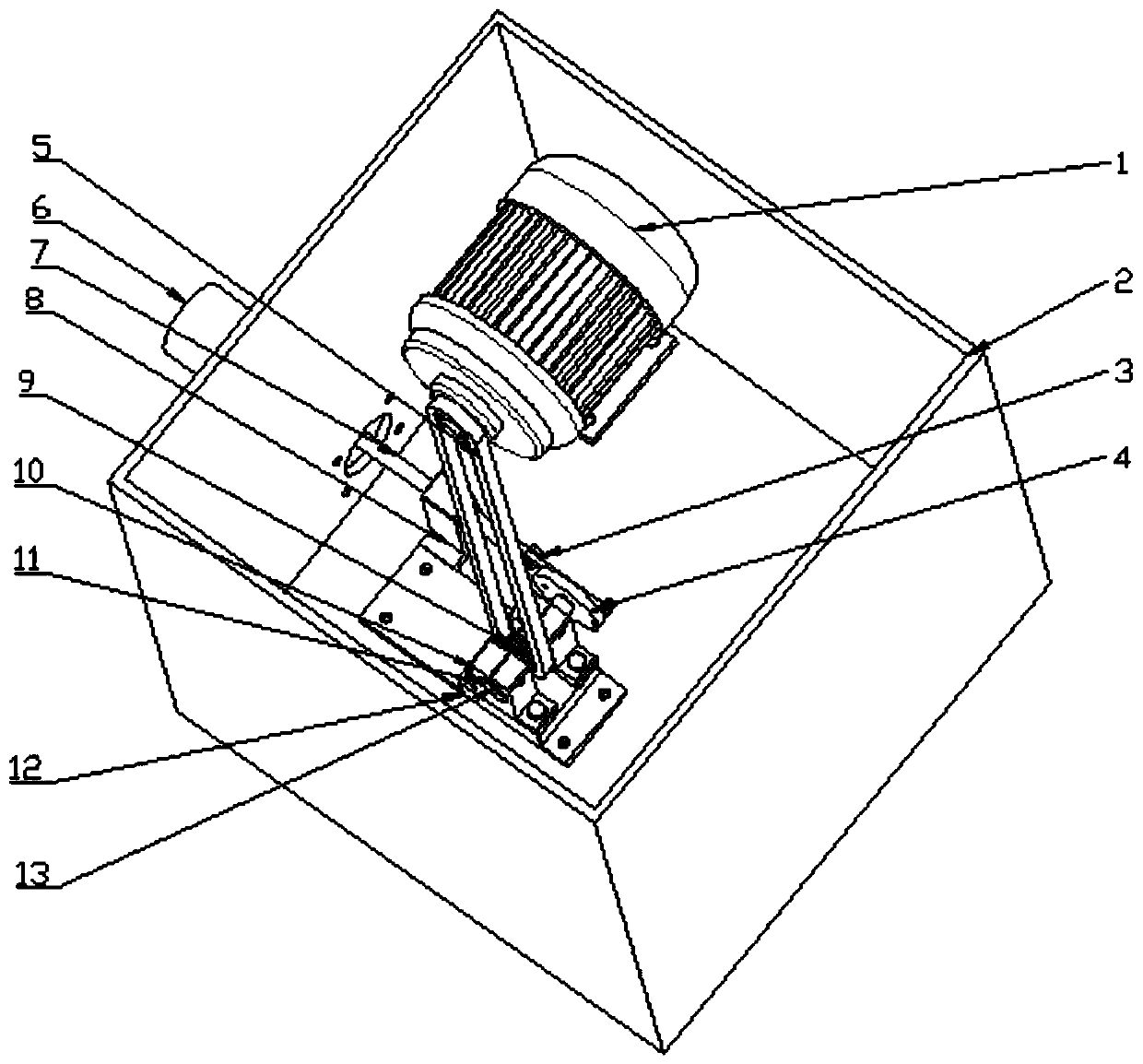 A wave energy test device and test method for flexible pipe components