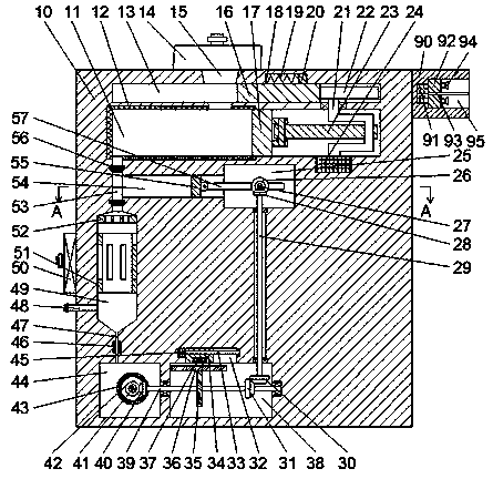 A continuous ceramic fiber and its composite material preparation equipment