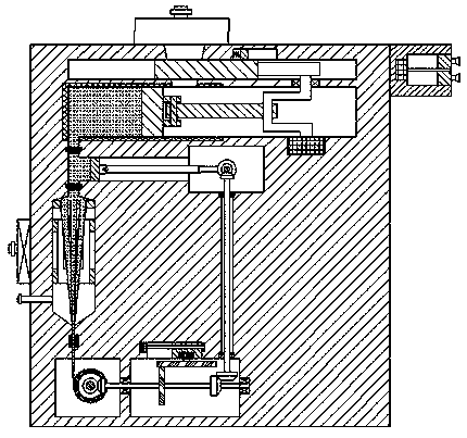 A continuous ceramic fiber and its composite material preparation equipment