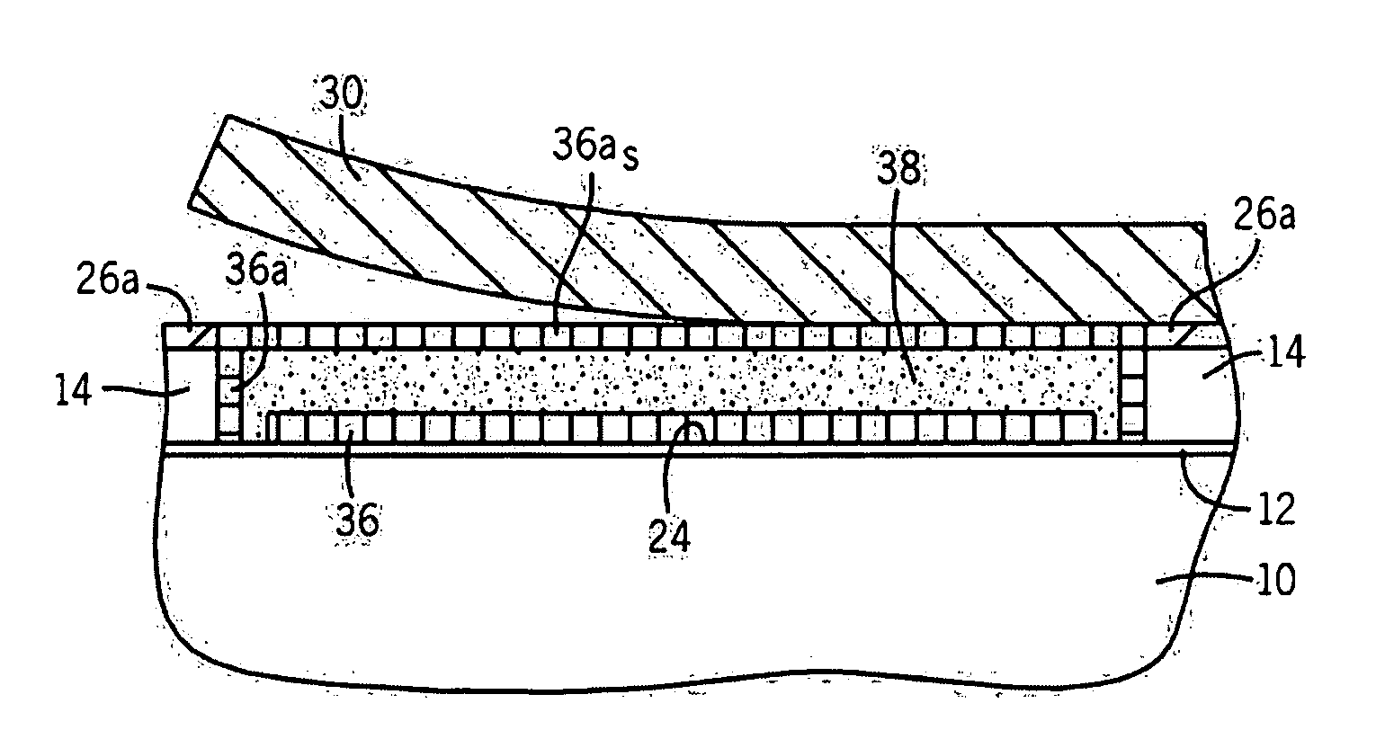 Graphoepitaxial Self-Assembly of Arrays of Downward Facing Half-Cylinders