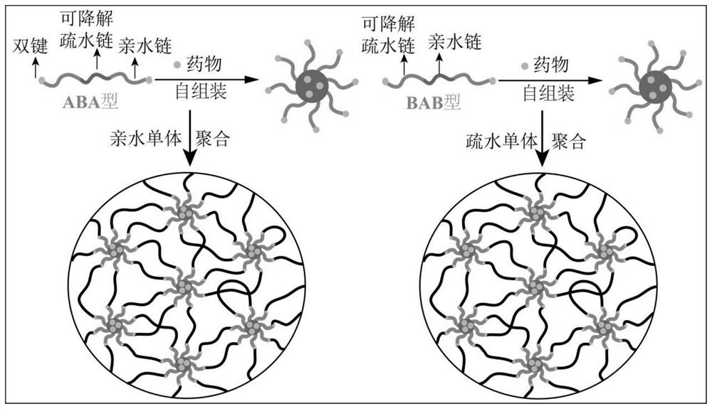 A preparation method of a shape-memory polymer material with drug release function, and the resulting product and application