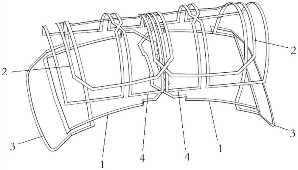 Radio frequency coil device for magnetic resonance mammary gland imaging