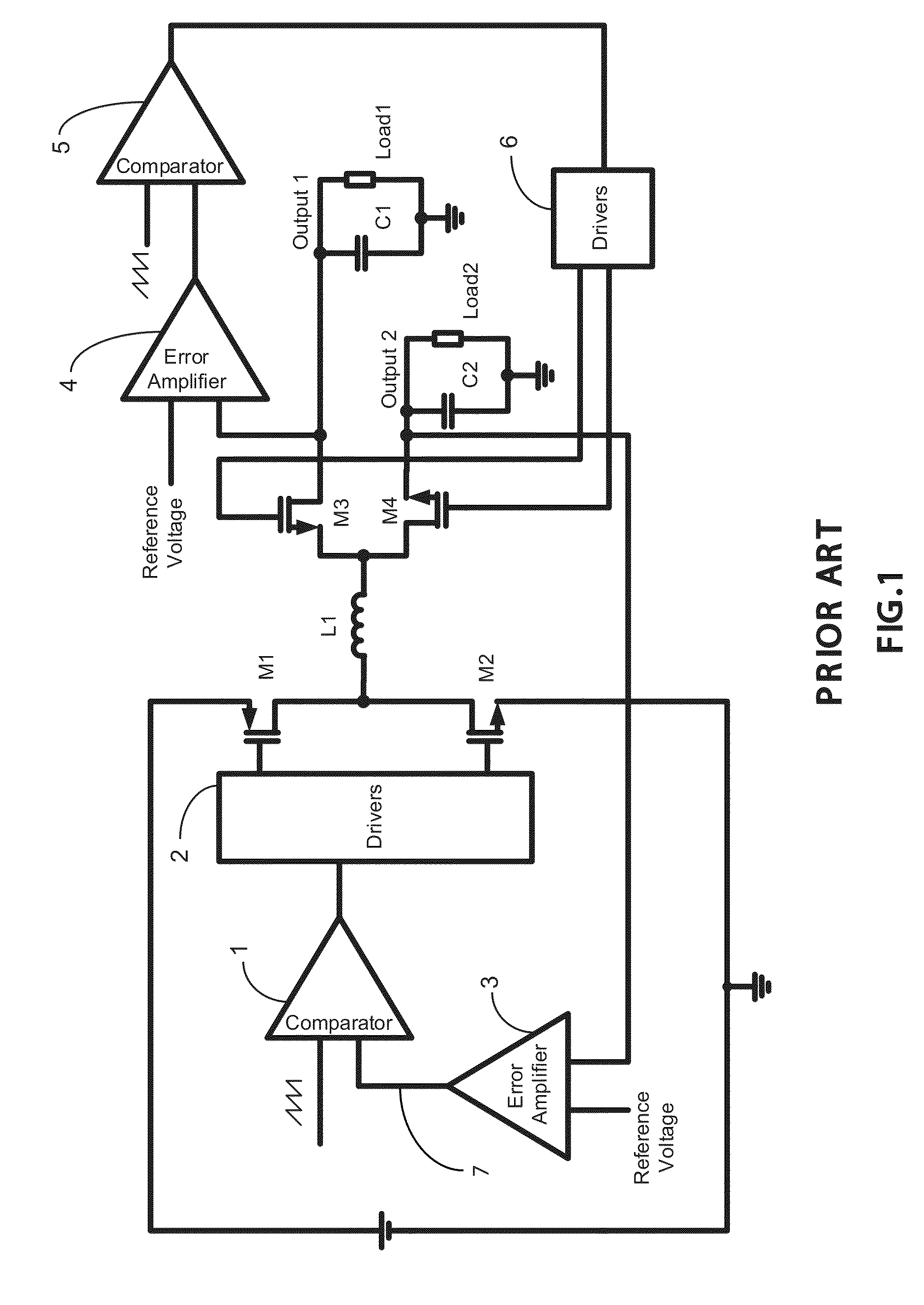 Single Inductor Multiple Output Power Converter