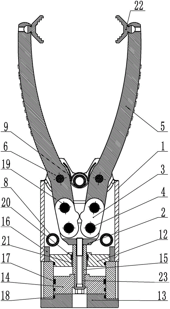 Good-stability clamping device