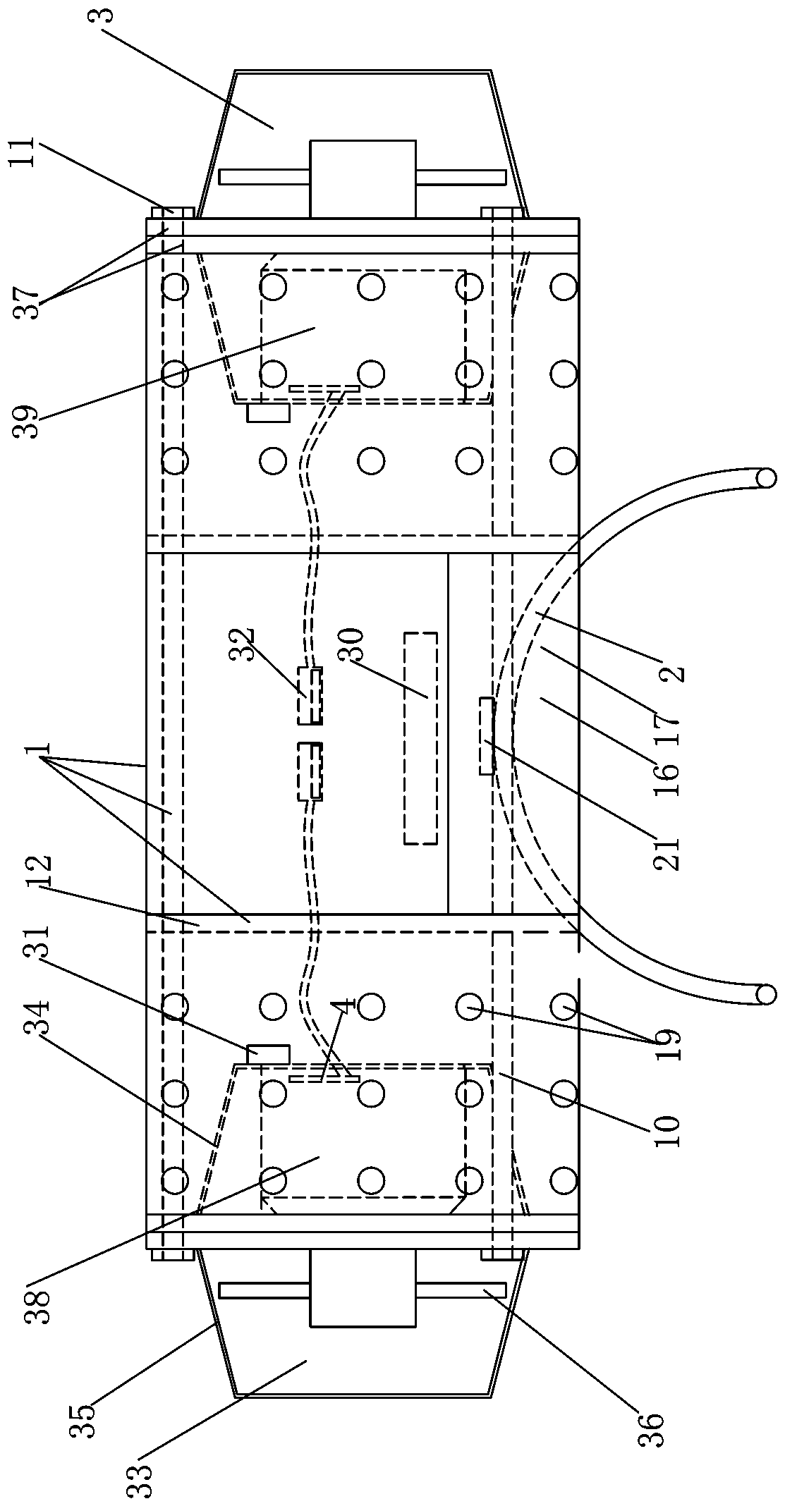 A double head fan