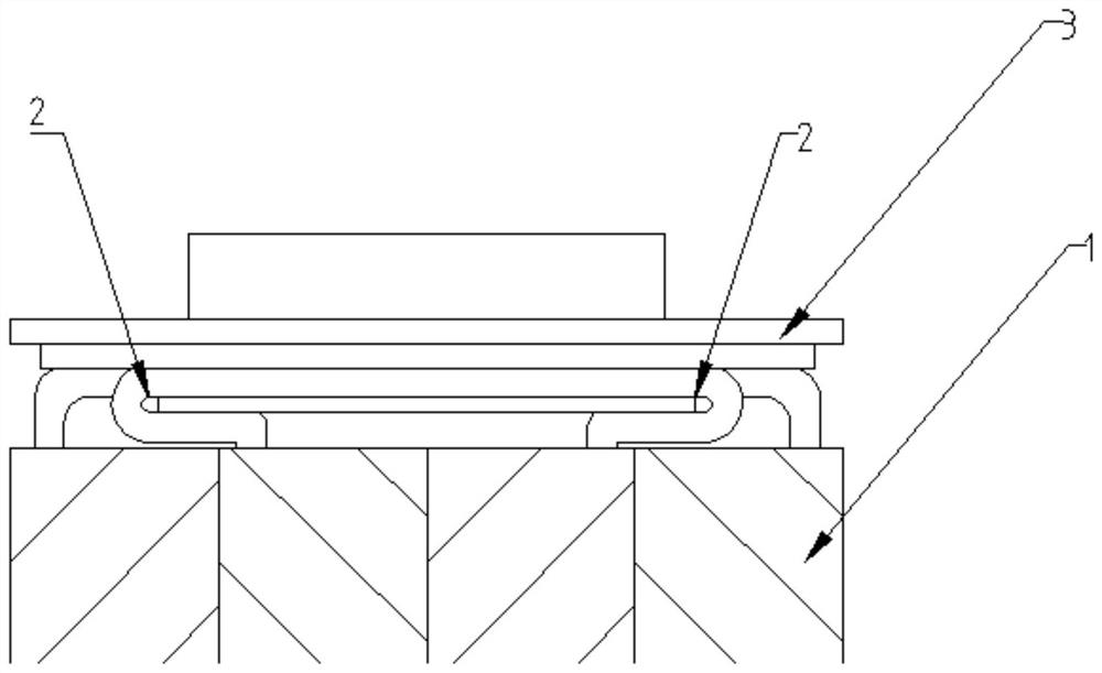 Roll core assembly structure and method
