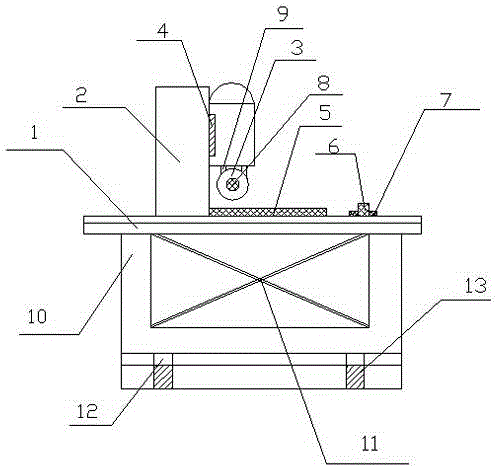 Novel vertical double-head grinding machine