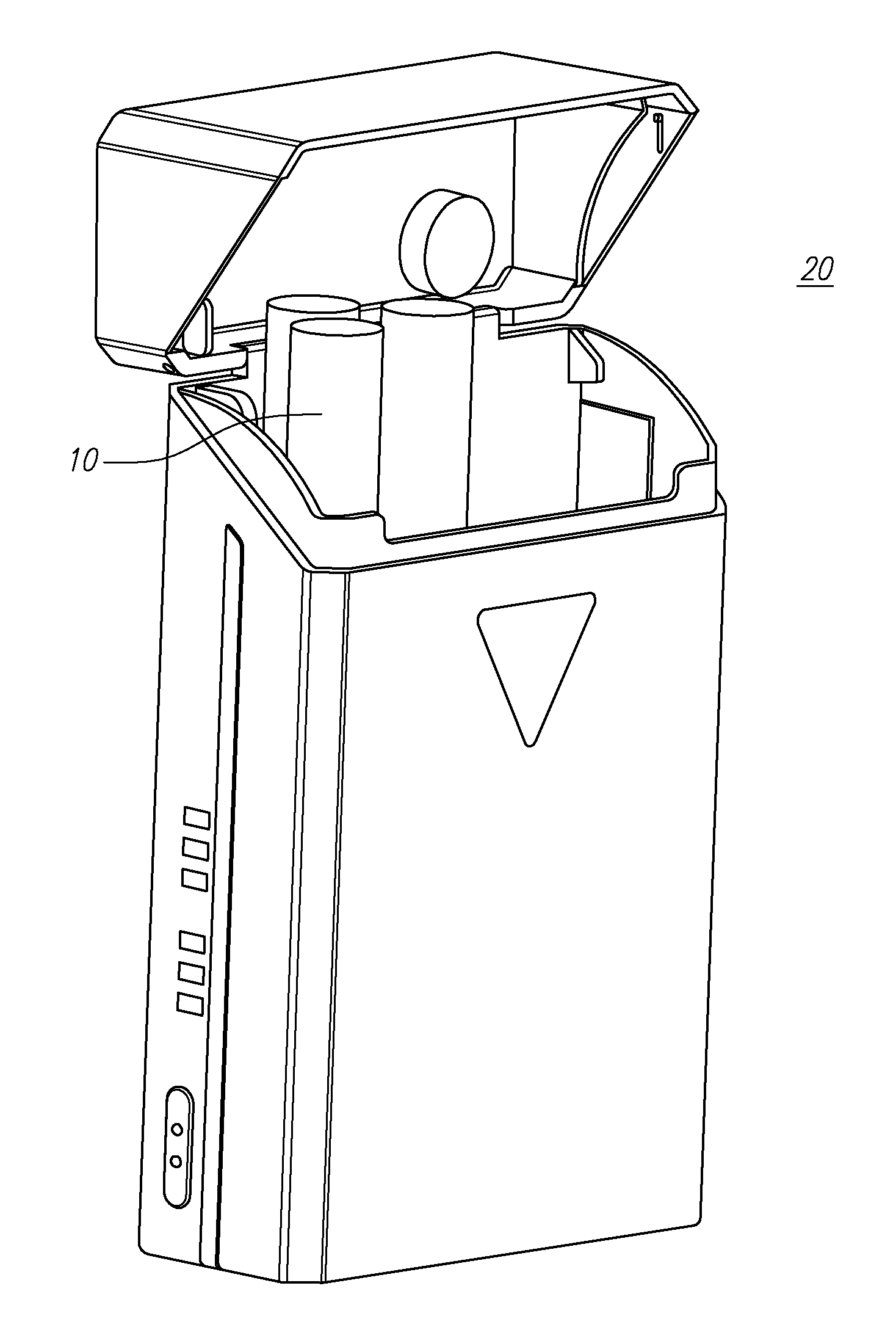 Characterization and intelligent charging of electronic cigarettes