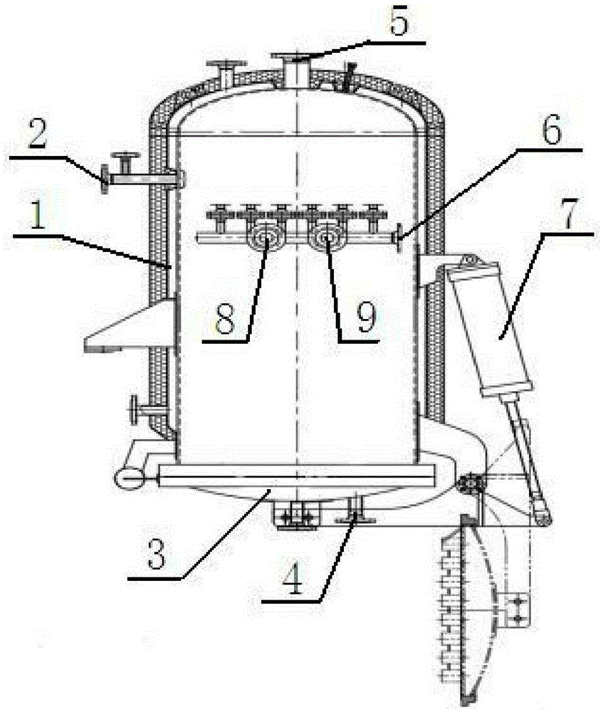 Metal film filter used in dye intermediate production