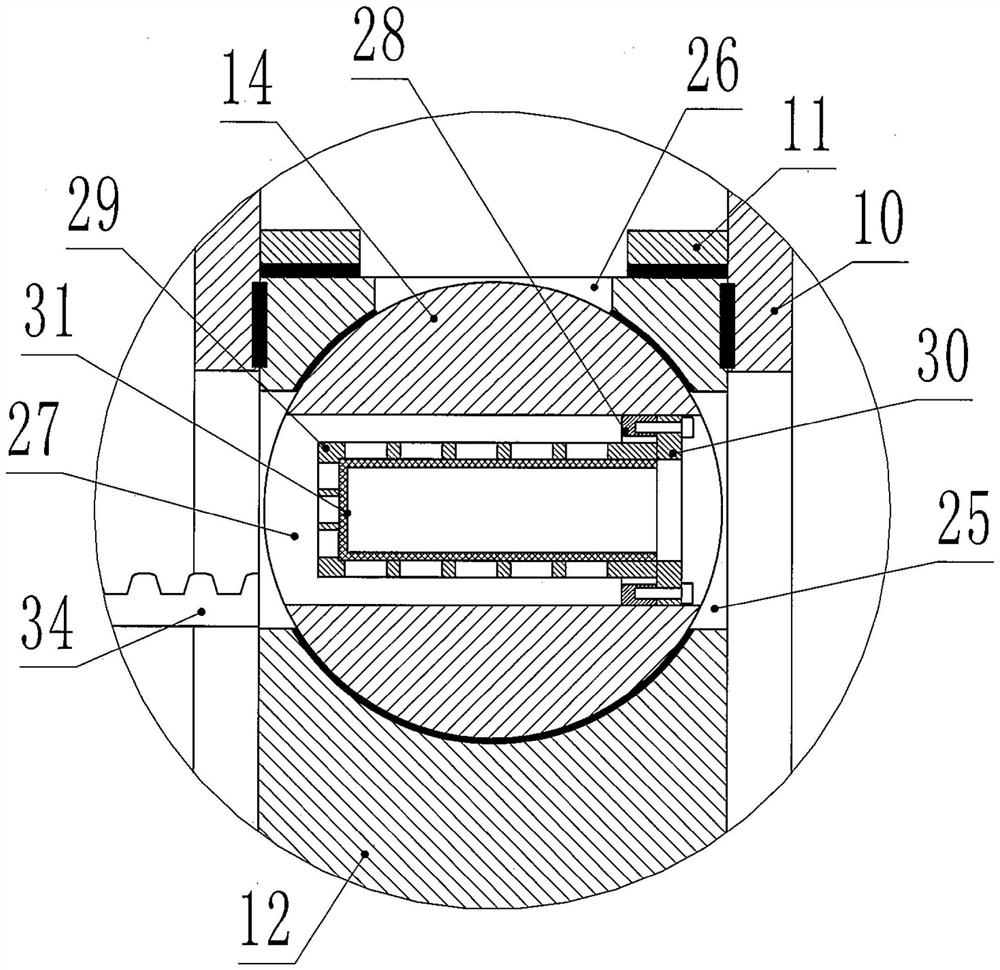 A portable small sewage filter device for waterworks