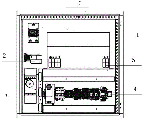 Intermediate-frequency welding control cabinet