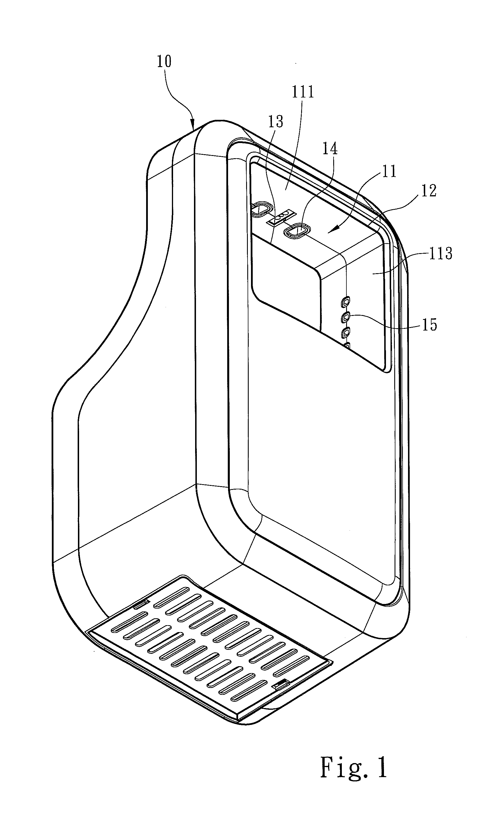 Multidirectional air discharge hand drying apparatus