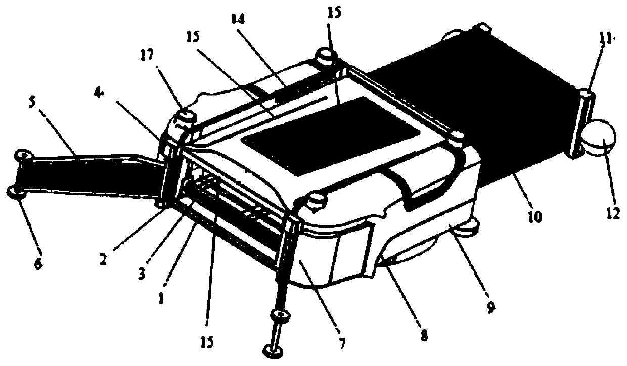 Water surface garbage cleaning device capable of ascending and descending