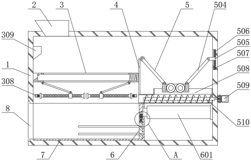 A crushing device for water conservancy and hydropower projects and its use method