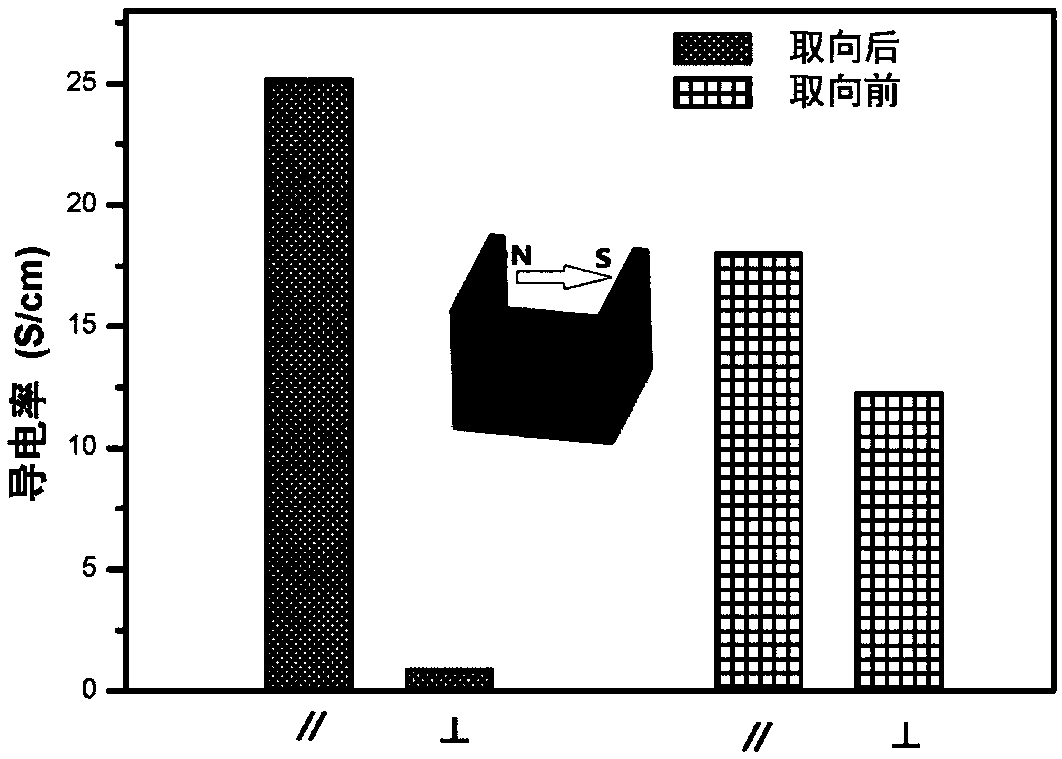 A kind of preparation method of anisotropic conductive polymer composite film