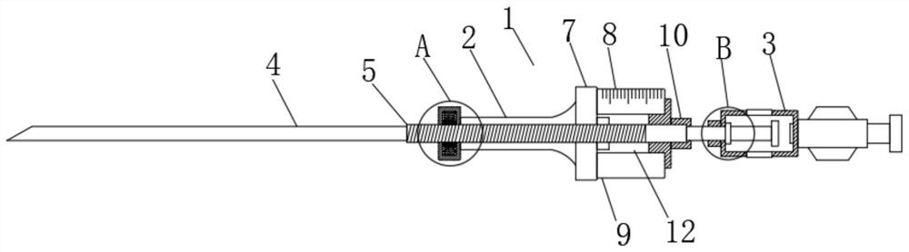 Disposable varicosity syringe needle