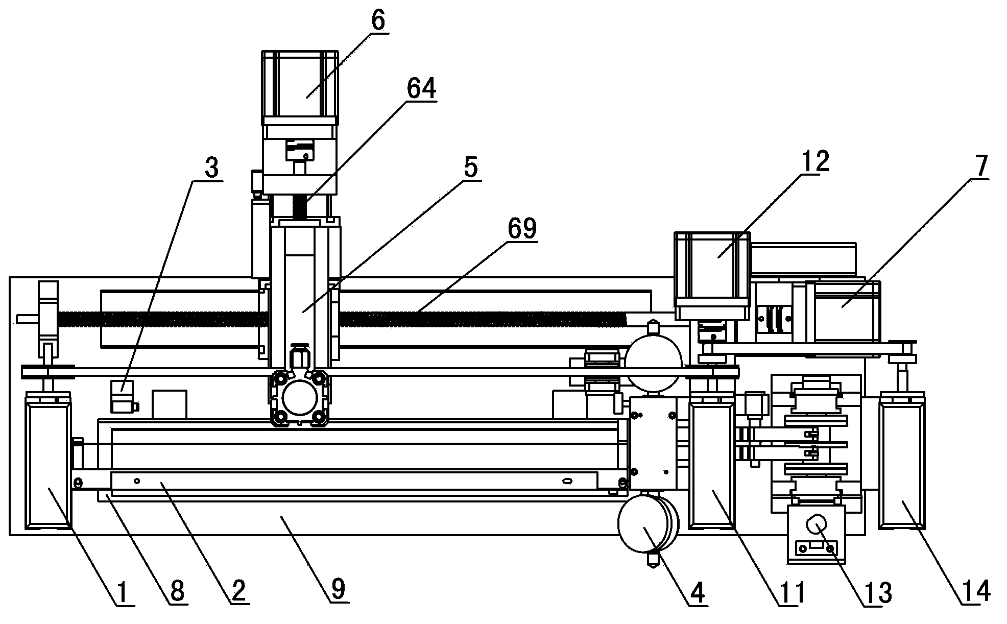 Fully automatic smart card module detection device