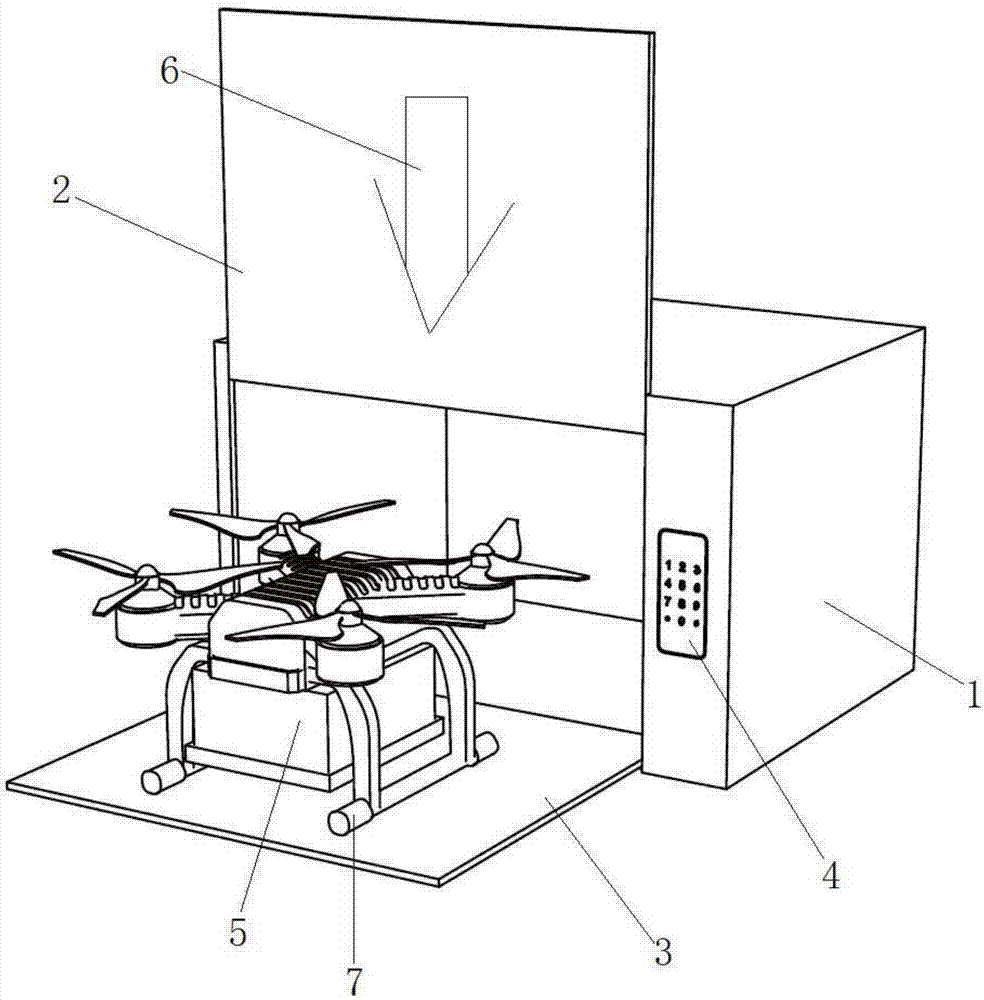 Safe and reliable unmanned express item receiving device and express system