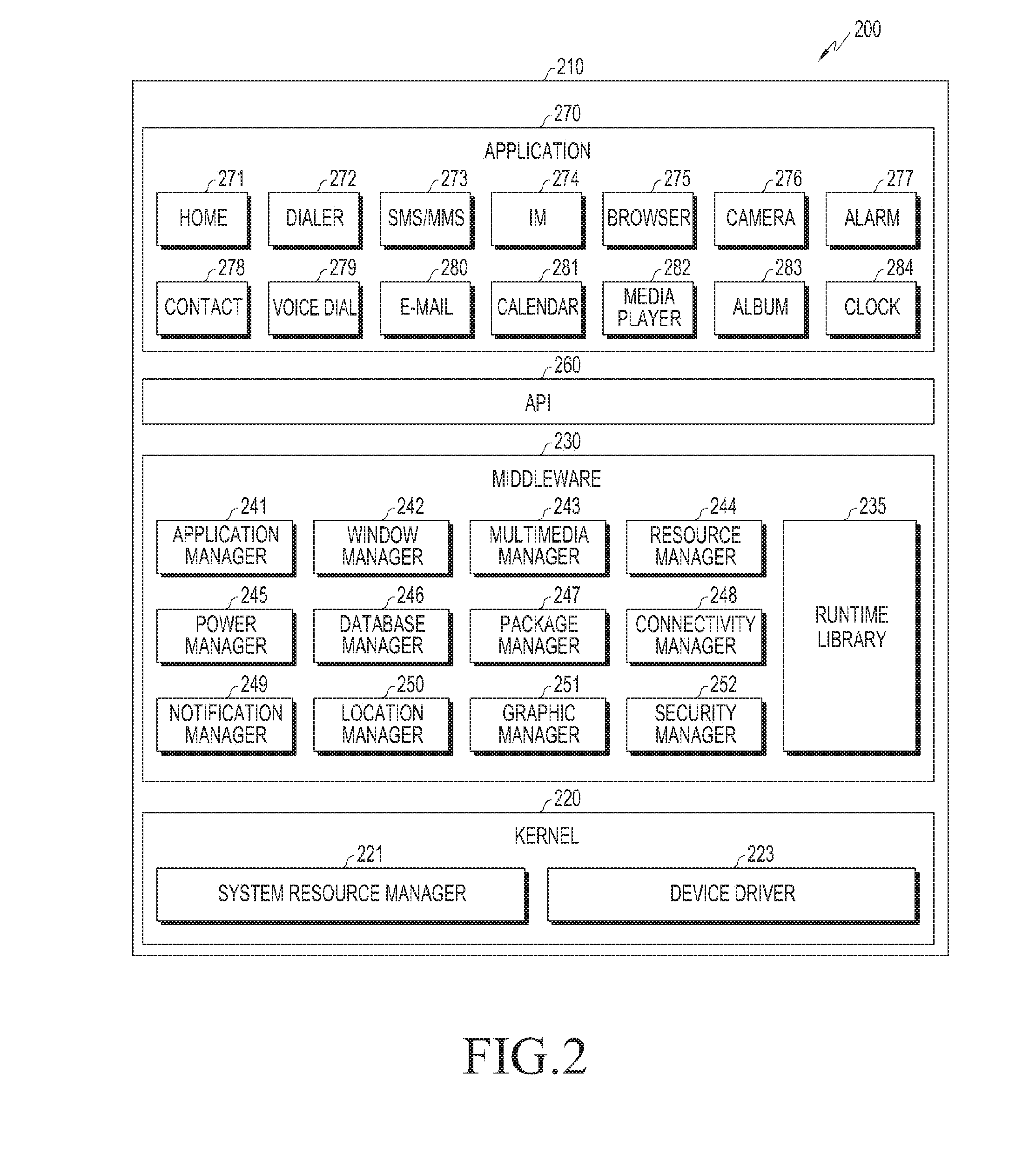 Electronic device for installing application and method of controlling same