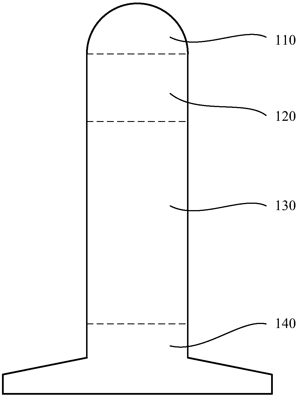 LED system of charging pile