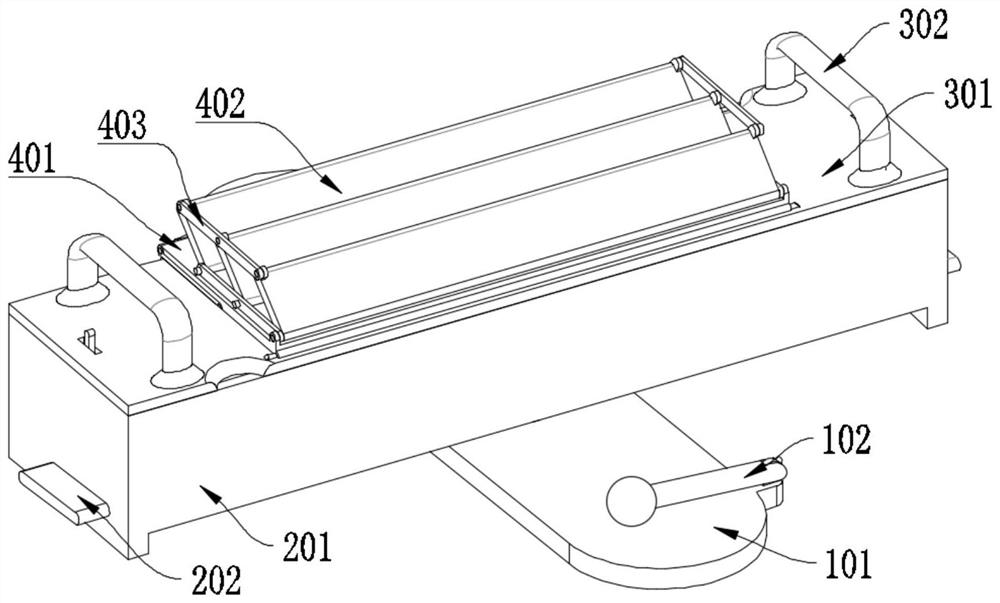 Portable paint baking device for automobile paint repair