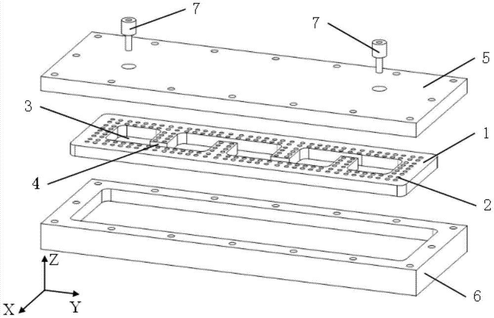 A Bandpass Filter Based on Gap Waveguide Technology