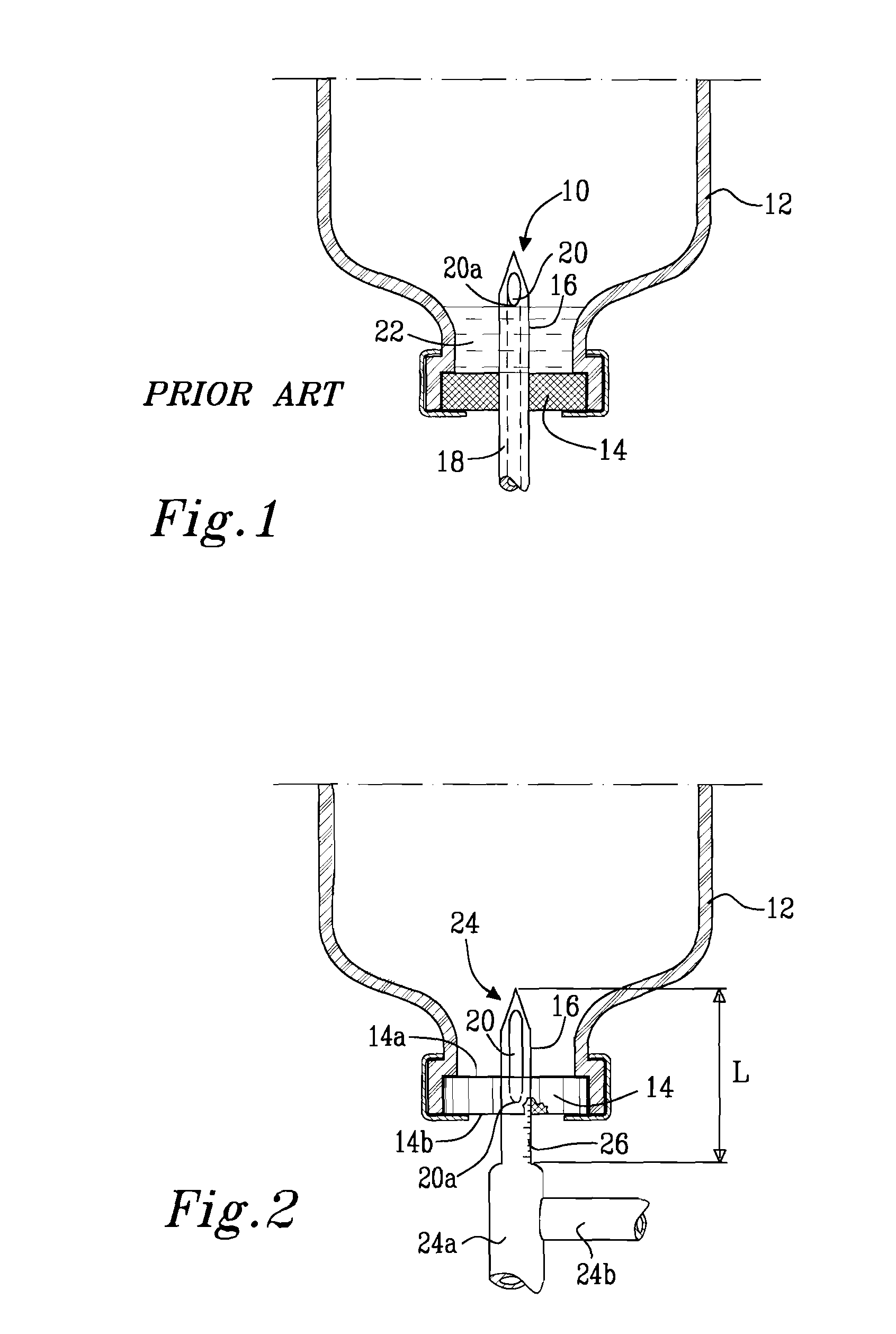 Device, Sealing Member and Fluid Container