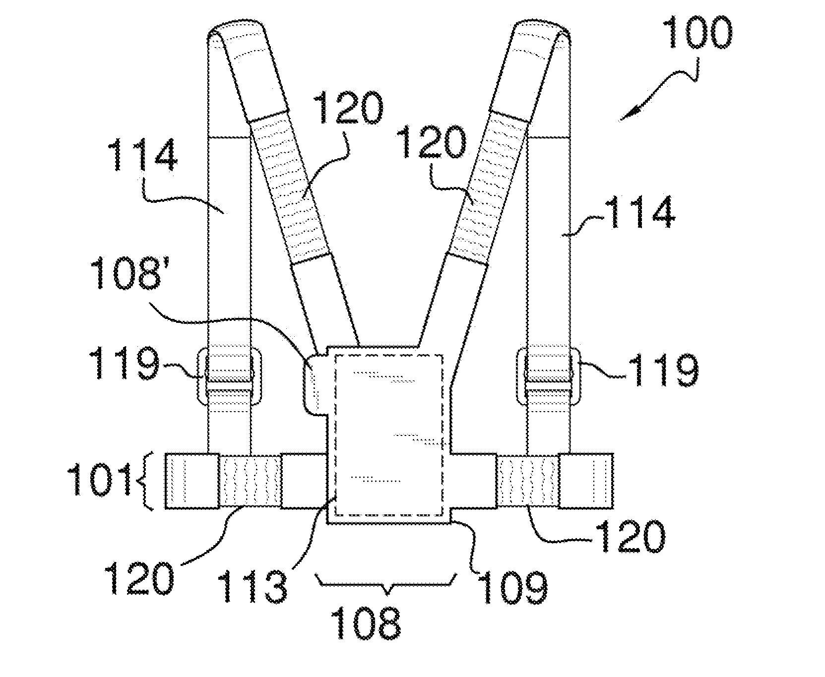 Shoulder and waist harness for use with a wheelchair