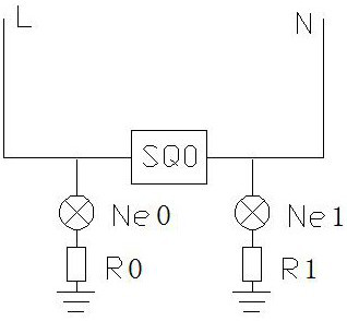 Magnetic switch with fault diagnosis and diagnosis method