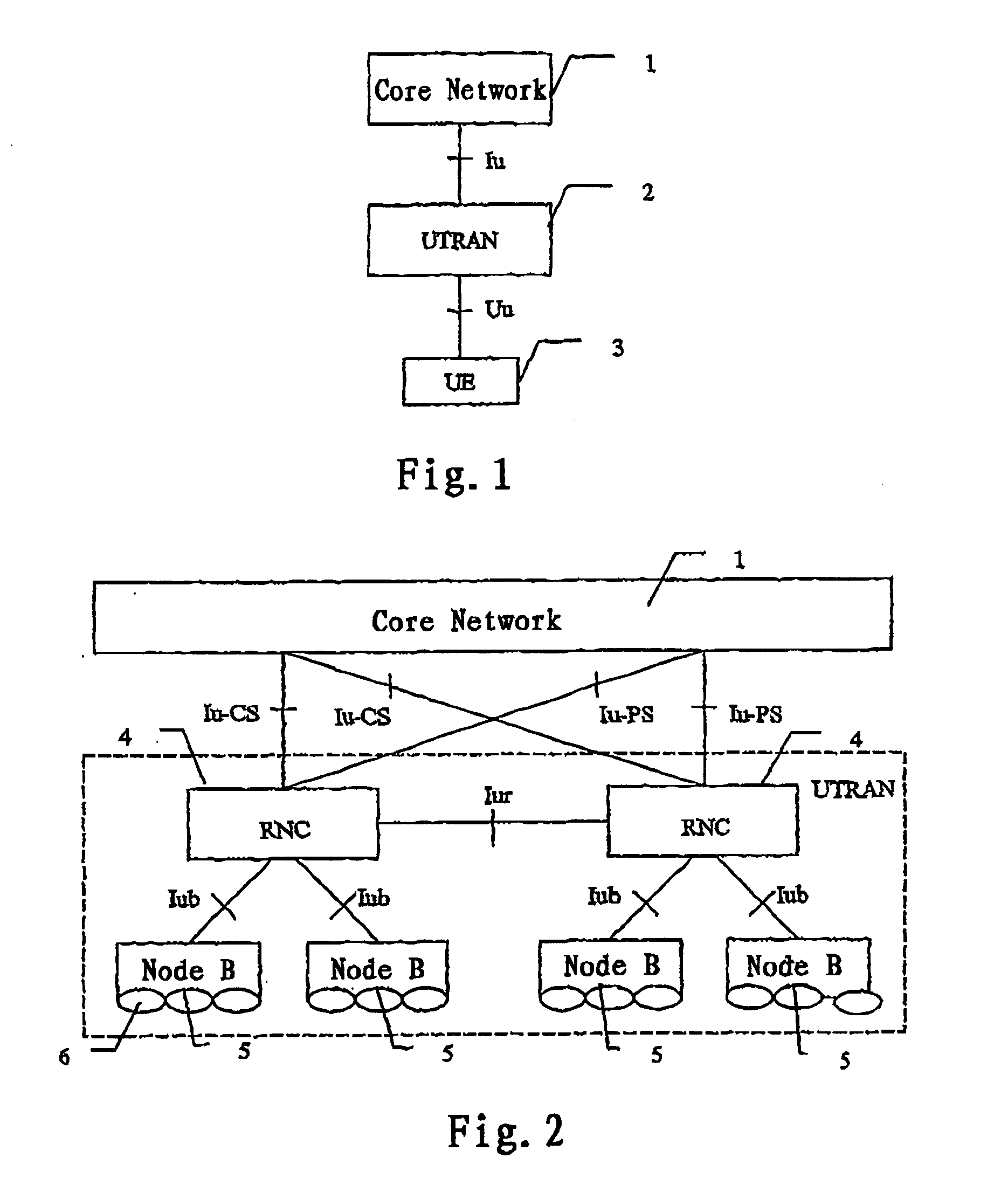 Method for implementing diffserv in the wireless access network of the universal mobile telecommunication system