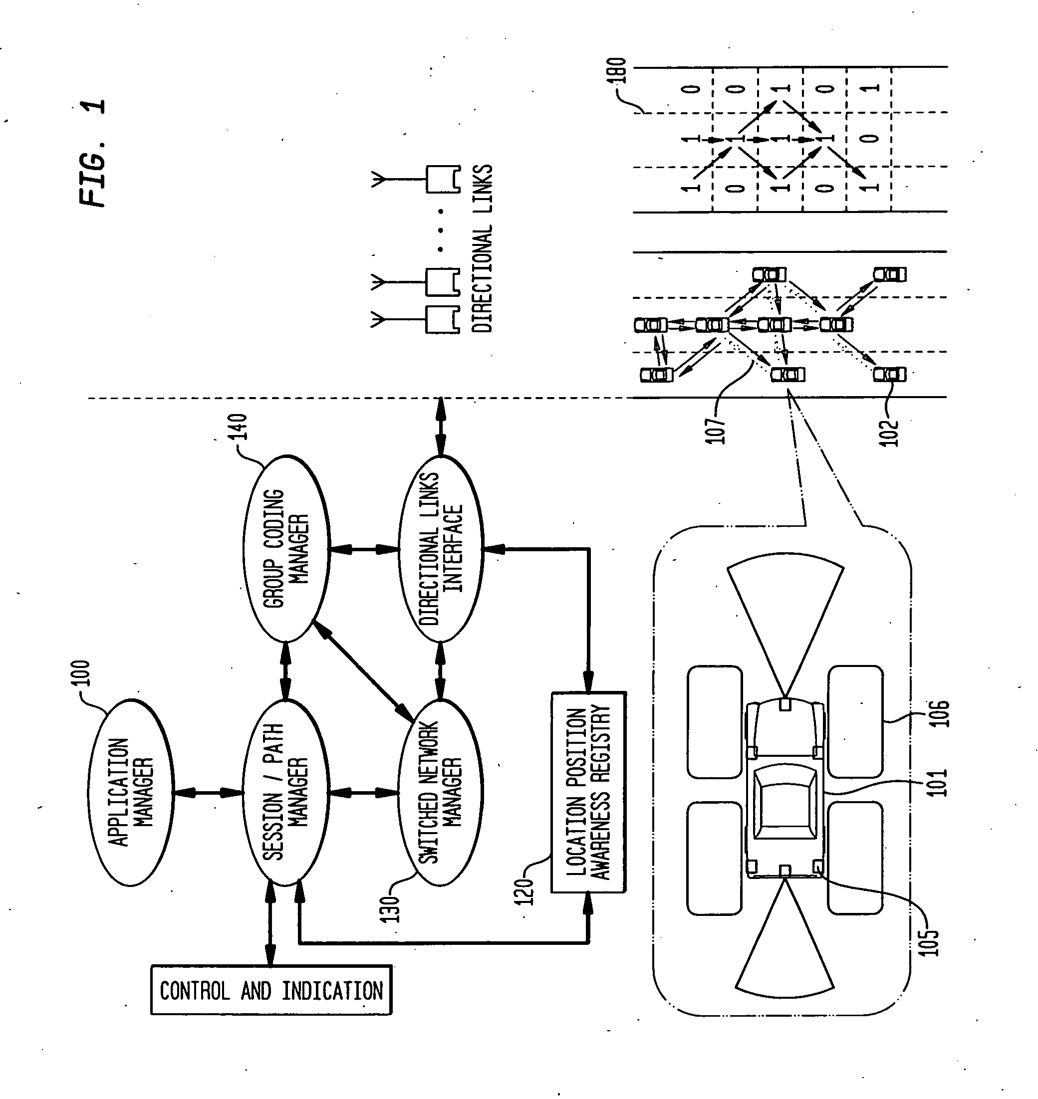 Systems and Methods for Multi-Beam Optic-Wireless Vehicle Communications