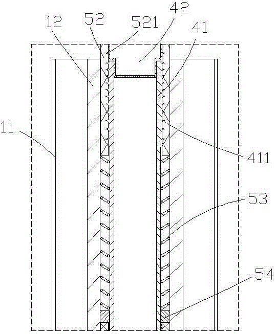 Rumen disease treatment device with massage function