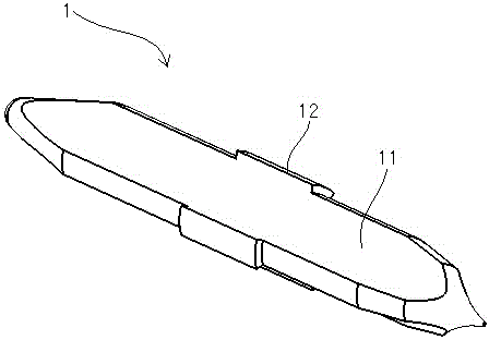 Hot runner nozzle of pin-point gate
