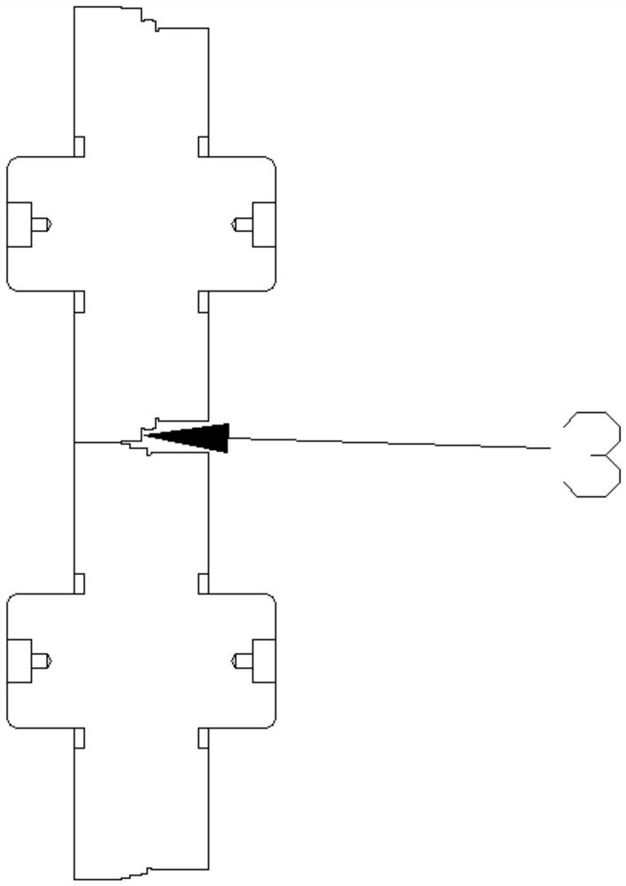 Processing technology of titanium alloy special-shaped material for mobile phone sim card tray