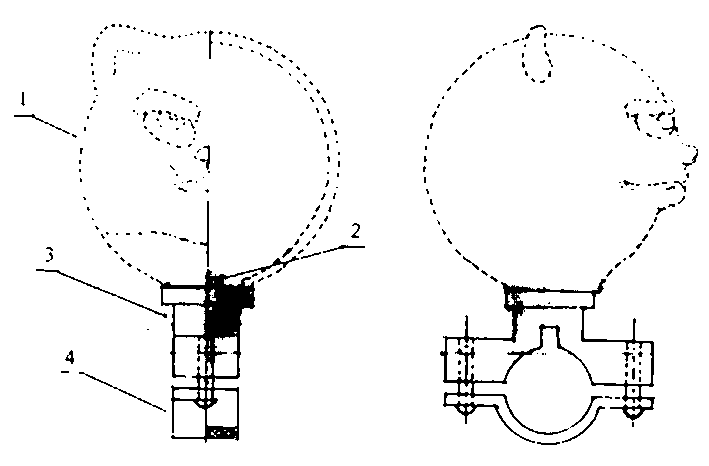 Carton profiling air bag bell
