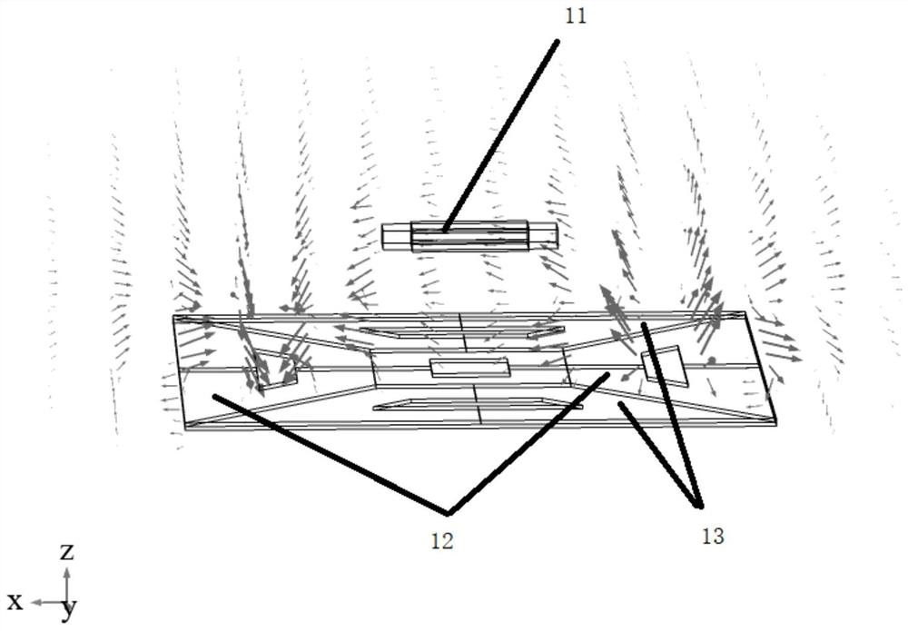 Wireless charging coupling mechanism, wireless electric energy transmission system and method