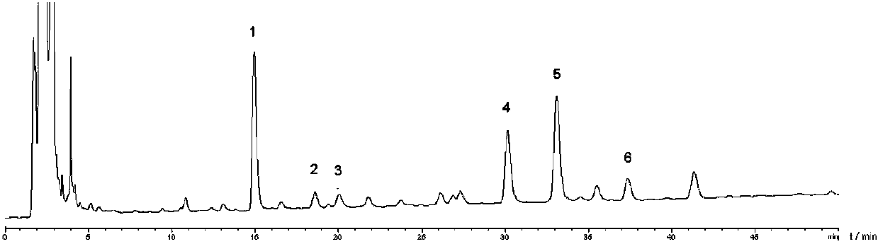 Preparation method of test solution for detecting aconitine-type alkaloids through high-efficiency liquid phase chromatography